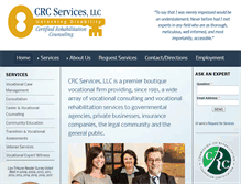Tablet Screenshot of crcservicesllc.com